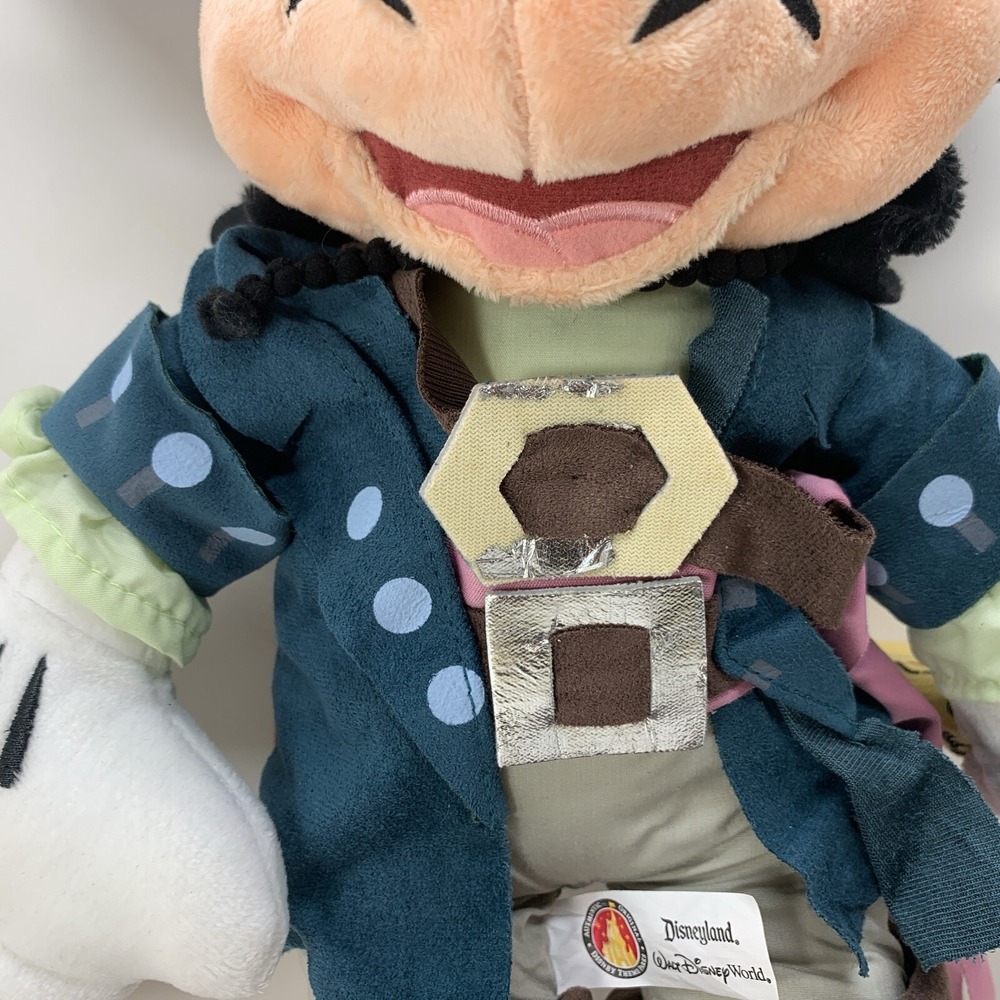 Disney Parks Mickey Mouse Pirates of The Caribbean Map 16" Large Plush w/‎ Tag - Picture 3 of 7